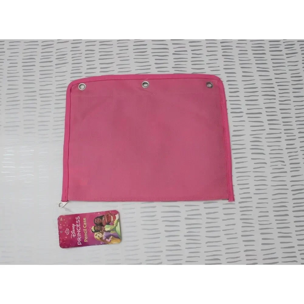 Disney Unisex Princess Binder Pouch Multicolor NWT